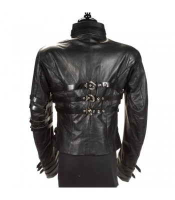 Hot Mj Michael Jackson Leather Jacket Military Style Gothic Jacket Fast Shipping (2025)